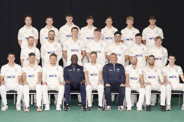 Yorkshire County Cricket Club team photo during a photocall at Headingley.  Picture: Danny Lawson/PA Wire.