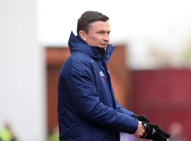LATE BLOW: For Paul Heckingbottom and Sheffield United at Stoke City. Picture: Barrington Coombs/PA Wire.