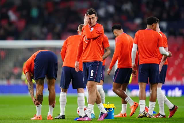 WEMBLEY BOOS: England's Harry Maguire did not deserve the jeers in London, says Sue Smith. Picture: Adam Davy/PA Wire.