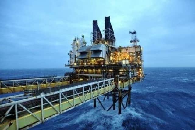 North Sea oil is in the spotlight.