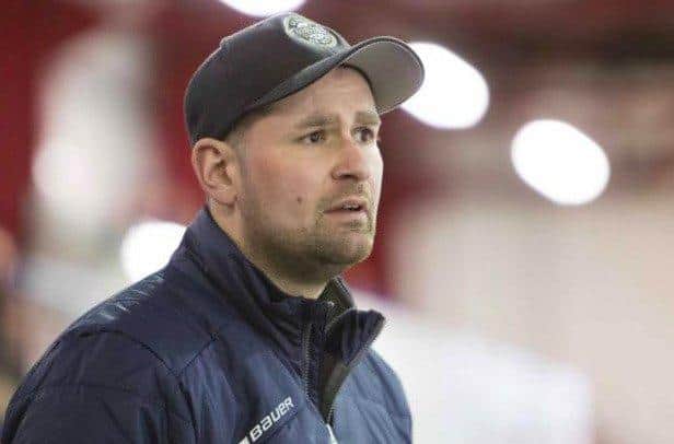 GB Under-18s head coach, Sean Easton. Picture courtesy of Ice Hockey UK.