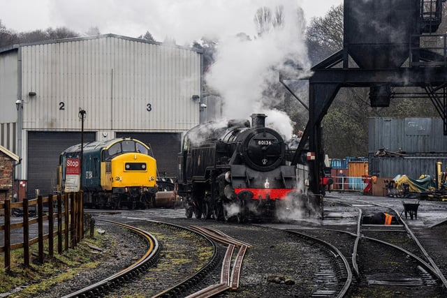 This year there is the annual steam gala, light spectacular and Santa specials