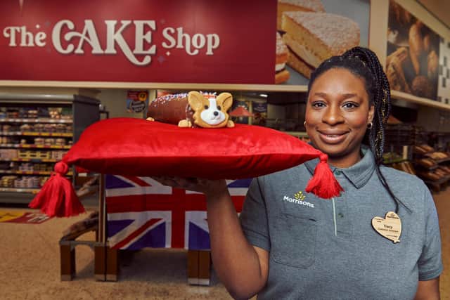 Morrisons has announced it will be selling a corgi cake, inspired by the Queen’s favourite pets, to celebrate the Platinum Jubilee in the summer.
