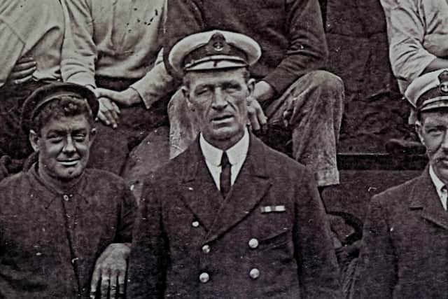 A copy photograph of the Viola skipper George William Tharratt