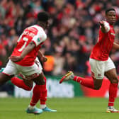 DECISIVE: Chiedozie Ogbene (right) celebrates the goal which put Rotherham United in front for the first time
