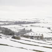 Snowy scenes in Kirklees, West Yorkshire (PA)
