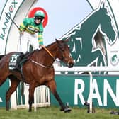 History maker: Minella Times wins last year’s Grand National under Rachael Blackmore - the first woman to achieve the feat. Picture: Tim Goode/PA Wire.