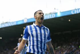 LAST-GASP WINNER: Lee Gregory scored a late goal for Sheffield Wednesday on Saturday to keep their play-off bid on track. Picture: PA Wire.