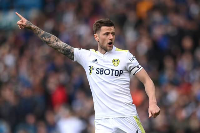 CAPTAIN: Liam Cooper played a key role as Leeds moved their unbeaten run to three games. Picture: Getty Images.