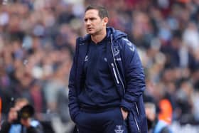 FRUSTRATION: For Everton manager Frank Lampard. Picture: Getty Images.