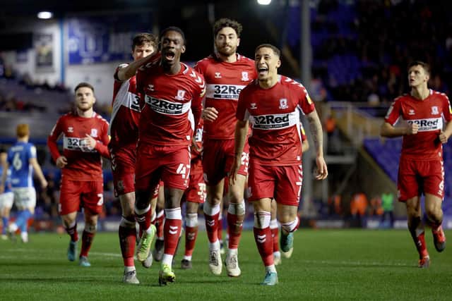 PLAY-OFF AIMS: For Middlesbrough. Picture: Getty Images.