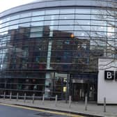 BBC building in Leeds. Pic: Tony Johnson.