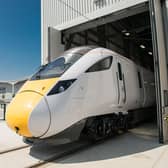 Hitachi-built Class 800 trains were taken out of service last May as a precaution, by a number of operators, after cracks were discovered