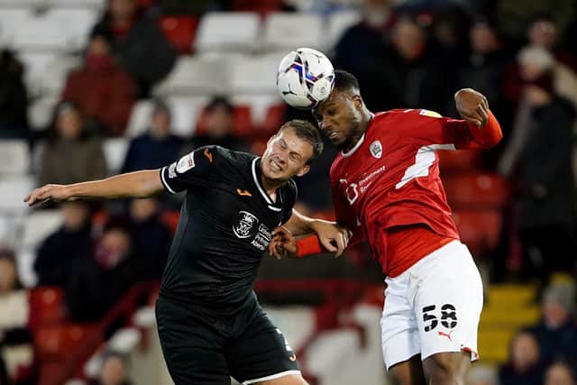 Expensive mistake: Barnsley's signing of Obbi Oulare hasn't worked out for either party. Picture: Zac Goodwin/PA Wire.