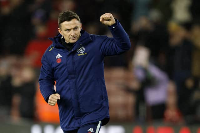 Big admirer: Sheffield United manager Paul Heckingbottom. Picture: Richard Sellers / Sportimage
