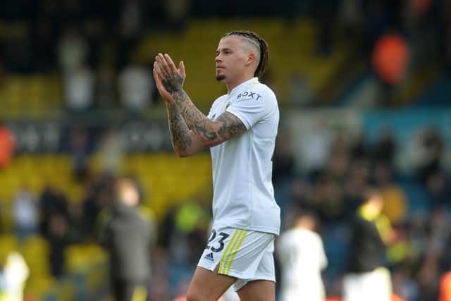 Key figure: Leeds United's England midfielder Kalvin Phillips will be hoping for more minutes at Watford.
Picture: Jonathan Gawthorpe