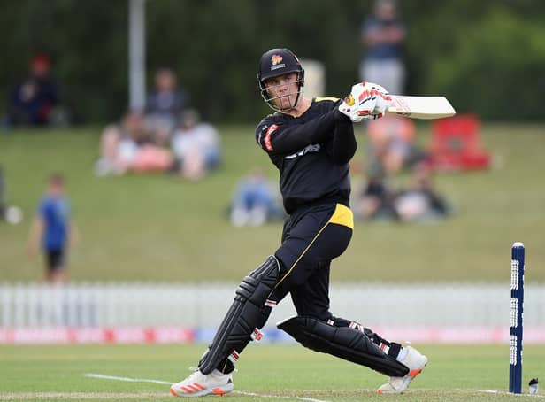 Big hitter: Yorkshire have signed New Zealander Finn Allen - a top T20 batsman. (Photo by Kai Schwoerer/Getty Images)