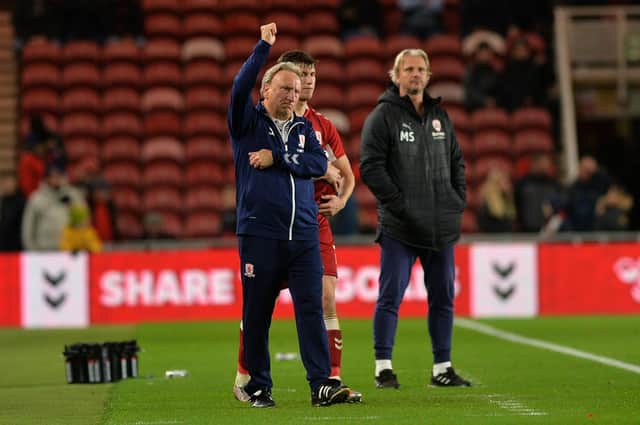 RETIRING: Neil Warnock in his last job, as Middlesbrough manager