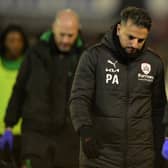 DISMAY: Barnsley FC boss Poya Asbaghi Picture: Bruce Rollinson