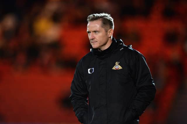 HOPEFUL: Doncaster Rovers boss Gary McSheffrey Picture: Bruce Rollinson