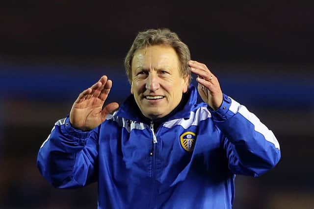 Neil Warnock, during his Leeds United days Picture:  Nick Potts/PA
