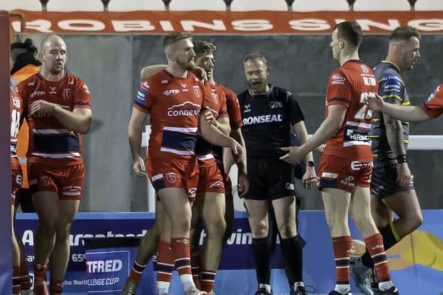 CUP VICTORY: For Hull KR against Castleford. Picture: Allan McKenzie/SWpix.com