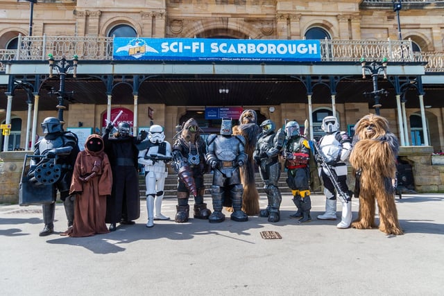 Sci-fi fans gather at Scarborough spa for a weekend of fun