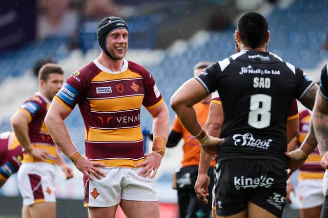 Huddersfield and Chris Hill are heading to the Challenge Cup semi-final (Picture: SWPix.com)