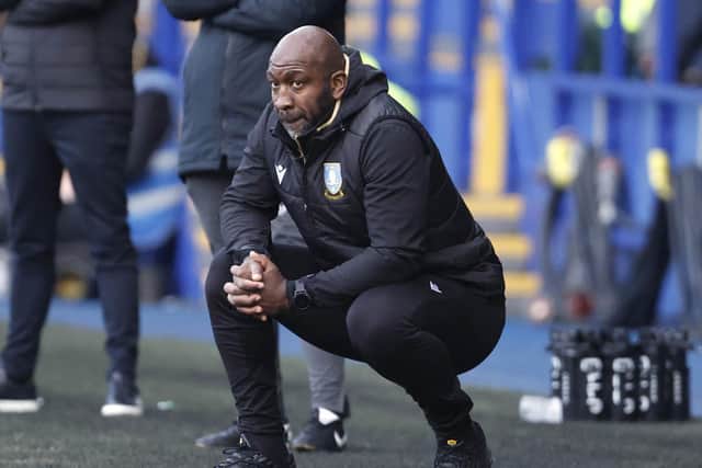 FOOD FOR THOUGHT: For Owls manager Darren Moore. Picture: PA Wire.