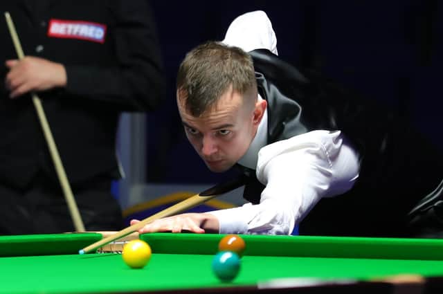 Yorkshire's Ashley Hugill aiming to make his Crucible debut. Picture: Zheng Zhai/World Snooker