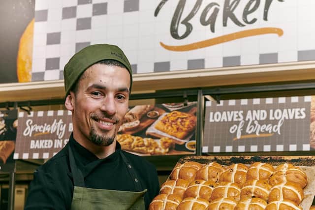 The Bradford-based supermarket chain Morrisons will be giving away more than 10,000 free hot cross buns in stores nationwide on Good Friday.