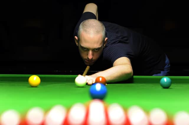 David Grace at Northern Snooker Centre, Leeds. Picture: Simon Hulme