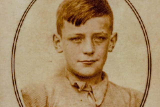 For Ted Hughes, a love of literature was fostered at Mexborough Grammar. Pictured: Hughes aged 10.