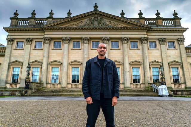 Thomas J. Price at Harewood House
Picture: BBC