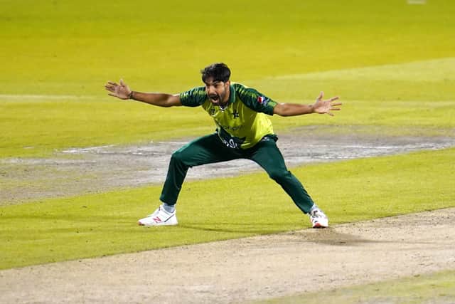 Pakistan's Haris Rauf could be a key signing for Yorkshire (Picture: PA)