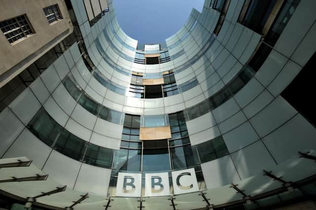 File photo dated 12/05/16 of BBC Broadcasting House in Portland Place, London (PA)