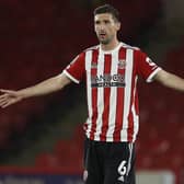 FIT AGAIN: Sheffield United centre-back Chris Basham is back in training