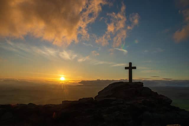 The sun sets behind Rylstone Cross, standing on the gritstone outcrop on the edge of Barden Moor. Tech Details: Nikon D6, 17-35mm Nikkor lens, 1/320th second at f11, ISO 200. Picture Bruce Rollinson