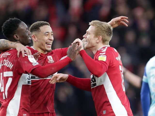 PLAY-OFF AIMS: For Middlesbrough. Picture: Richard Sellers/PA Wire.