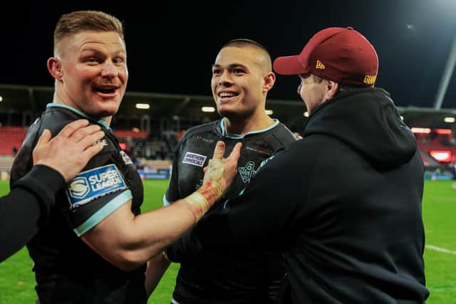 Tui Lolohea has been a key man for Huddersfield Giants in 2022. (Picture: SWPix.com)
