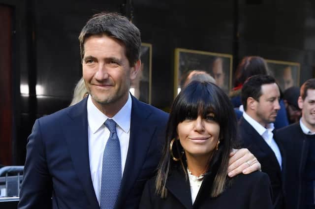 Claudia Winkleman with husband   Kris Thykier  
(Photo by Gareth Cattermole/Getty Images)
