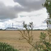 The biomass incinerator is close to the coastal village of Aldbrough in East Yorkshire Credit: Google
