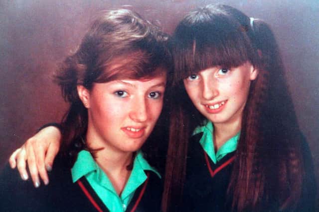 A family image of Sarah and Vicki Hicks, who died at Hillsborough. Picture: Ross Parry Agency.