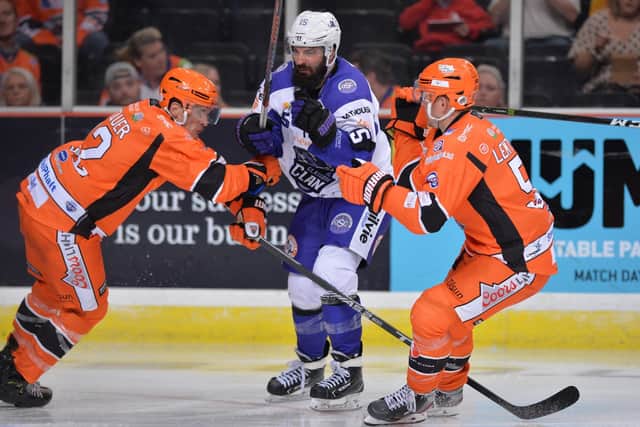 Mathieu Roy: Scored the decisive goal for Glasgow Clan against Sheffield Steelers. (Picture: Dean Woolley)