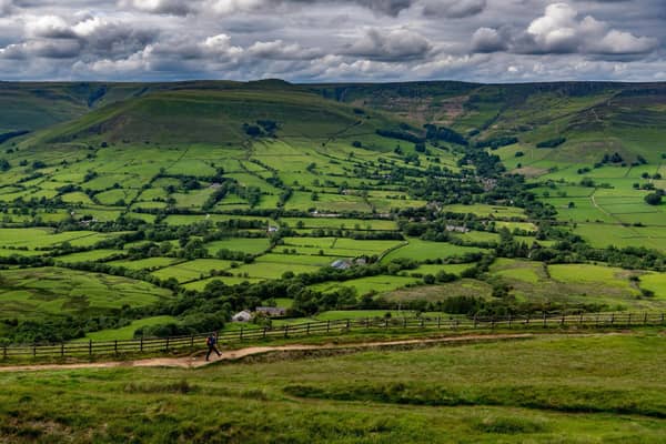 The Peak District National Park comes to the end of its 70th anniversary year this weekend and was the first of Britain's 15 national parks. Picture taken at Edale.
