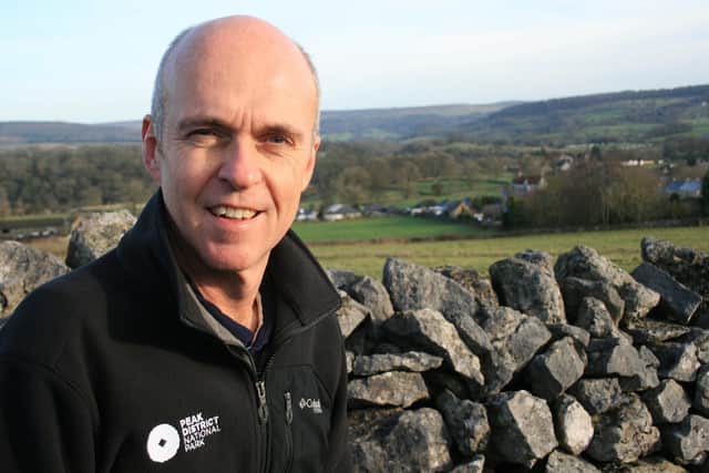 Andrew McCloy, chair of The Peak District National Park.