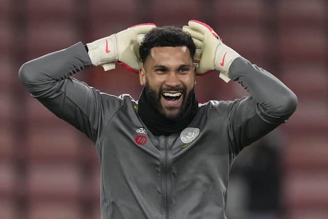Wes Foderingham of Sheffield United. Picture: Andrew Yates / Sportimage