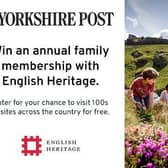 Win a free annual family membership with English Heritage