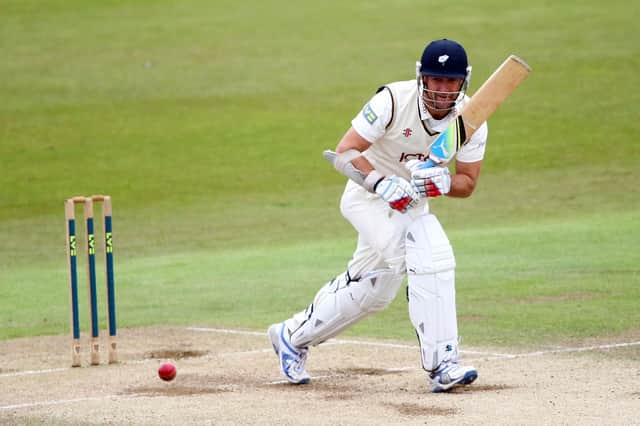 Yorkshire's Phil Jaques hits out. PICTURE BY VAUGHN RIDLEY/SWPIX.COM