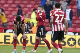 Sheffield United's Oliver Norwood as the Blades lost to Reading. Pictures: Andrew Yates / Sportimage